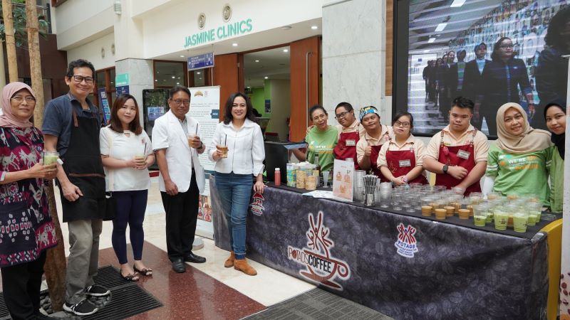 acara bersama Persatuan Orang Tua Anak dengan Down Syndrome (POTADS)