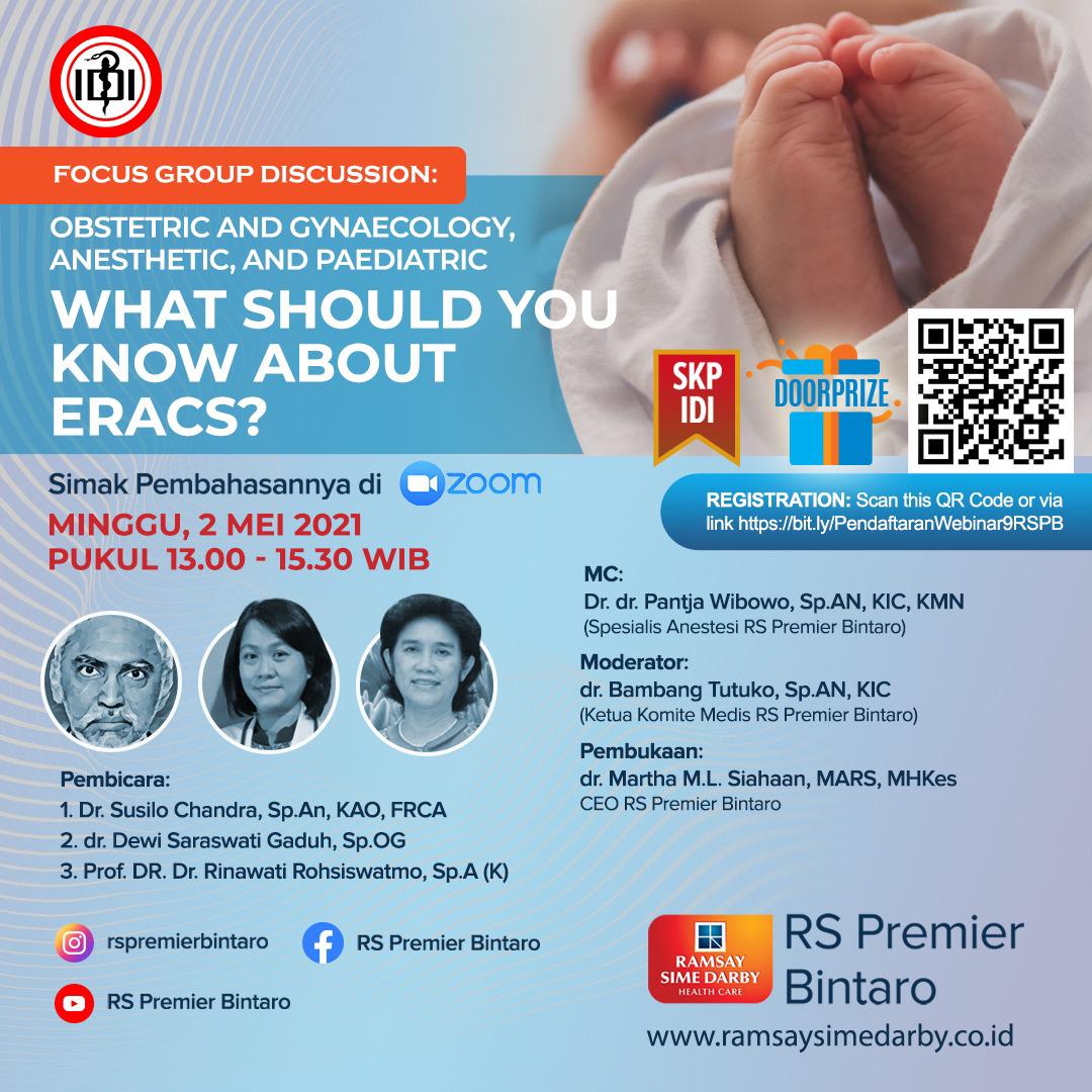 Webinar ERACS Premier Bintaro Hospital