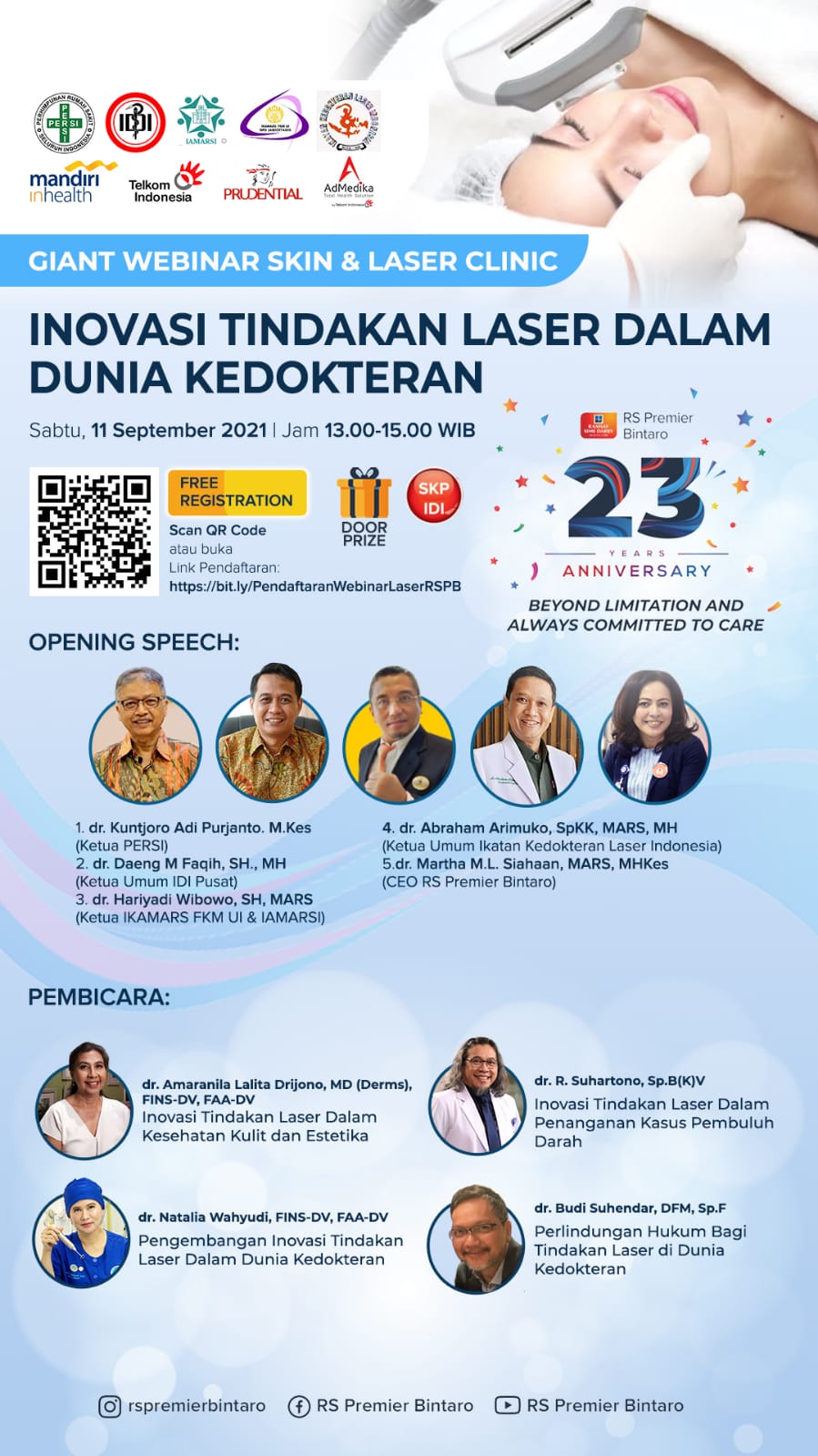 Webinar Skin Laser Clinic Premier Bintaro Hospital