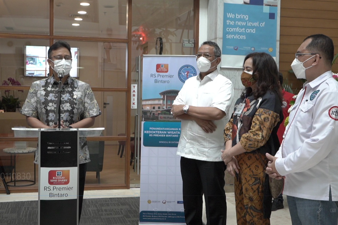 Penandatanganan Perjanjian Premier Bintaro Hospital. Ramsay Sime Darby Health Care is International standard healthcare provider in Bintaro and Jakarta.